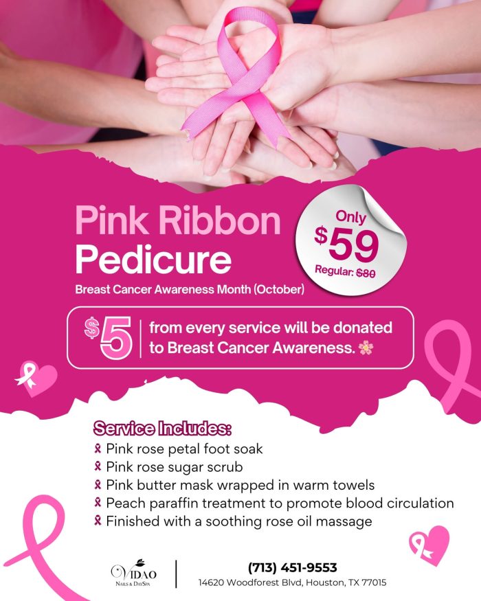 vidao promotion pink ribbon pedicure (1) vidao promotion pink ribbon pedicure (1)